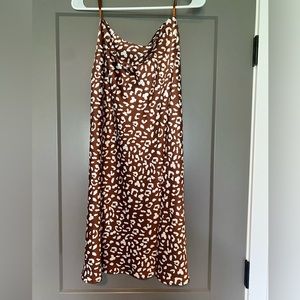 Cottage Candy LA Leopard Print MIDI Skirt (NEW WITH TAGS)